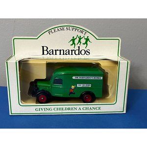 Vintage Lledo 1950 Bedford 30cwt Diecast Truck Dr Barnardo's Homes